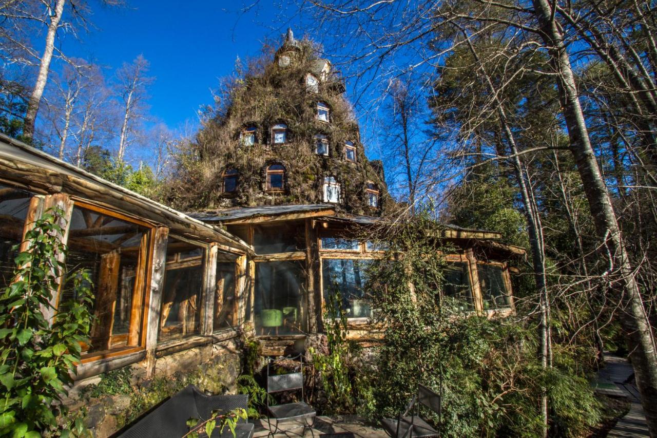Huilo Huilo Montaña Mágica Vila Exterior foto